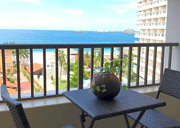 Departamento 523 Con Playa Dentro De En Ixtapa 3*